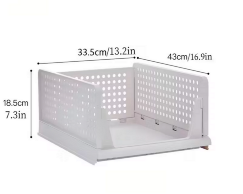 3'lü çok Amaçlı Katlanabilir Kayar Raf,Üst Üste Dizilebilir Dolap Çekmeceleri,Raf Ünitesi,Organizer
